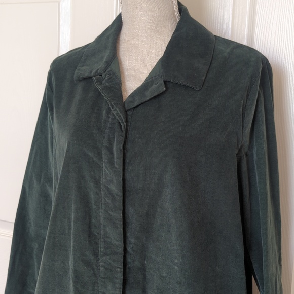 COS A-line Forest Green Corduroy Dress - Picture 7 of 12